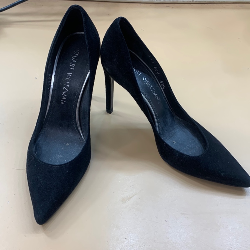 Suede Stuart Weitzman Pump